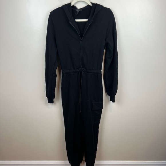 The Range Jet Black Hoodie Jumpsuit in Size XS - Picture 2 of 7